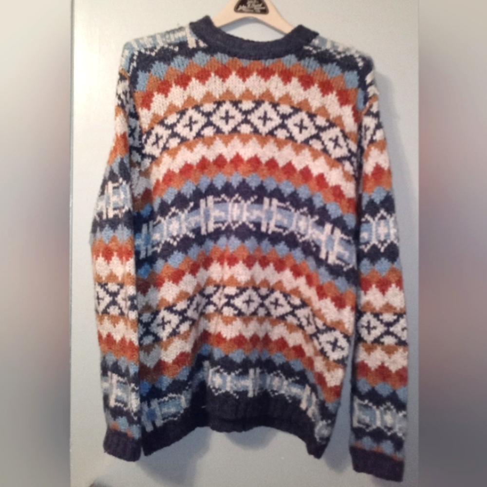 Crew Neck Sweater Multi Colored